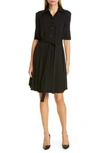 BURBERRY CAMMIE JERSEY SHIRTDRESS,8017533