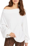 FREE PEOPLE MAIN SQUEEZE HACCI SWEATER,OB1013578