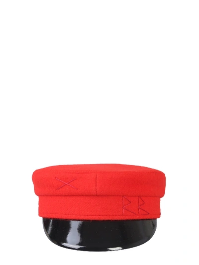 Ruslan Baginskiy Baker Boy Hat In Red