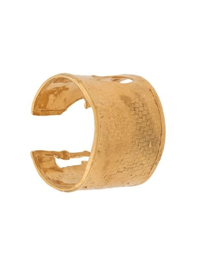 Alighieri The Woven History Cuff In Gold