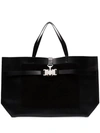 Alyx Tri-buckle Tote In Black