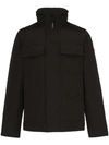 Canada Goose Forester Feather-down Jacket In Black