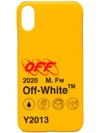 OFF-WHITE OFF-WHITE INDUSTRIAL IPHONE XR CASE - 黄色
