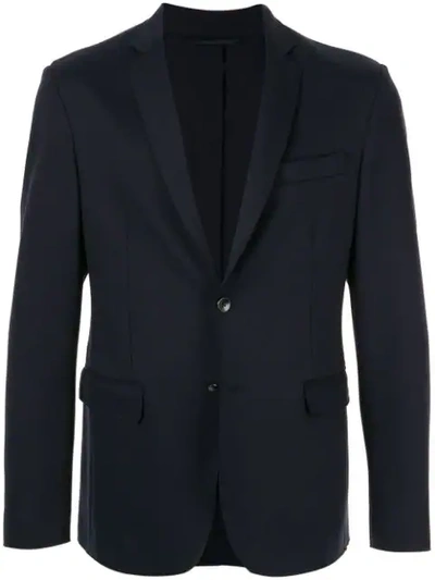 Dondup Single-breasted Blazer In Blue