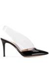 GIANVITO ROSSI GIANVITO ROSSI NICOLE SLINGBACK PUMPS - 黑色