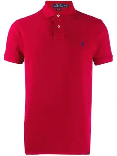 Polo Ralph Lauren Classic Fit Cotton Polo In Ruby Heather