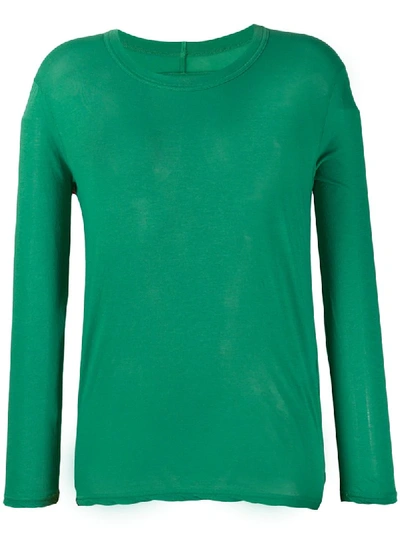 Zucca Longsleeved T-shirt In Green
