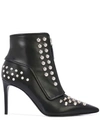 ALEXANDER MCQUEEN ALEXANDER MCQUEEN STUDDED BOOTS - 黑色