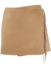 P.A.R.O.S.H. FRINGE MINI SKIRT