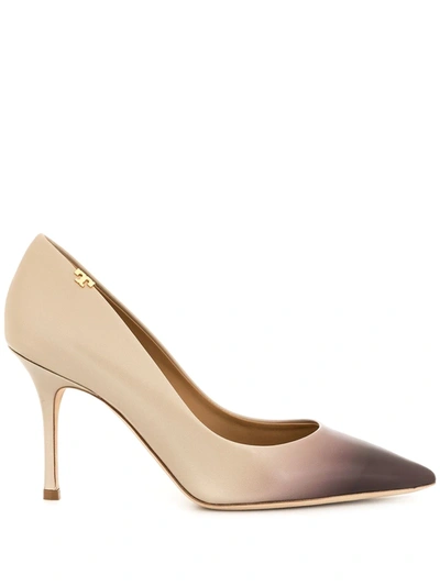 Tory Burch Penelope Ombre Pointed Toe Pump In Beige
