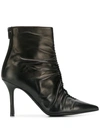 MARC ELLIS RUCHED ANKLE BOOTS