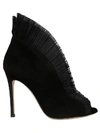 GIANVITO ROSSI VAMP ANKLE BOOTS,11017442