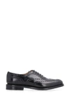 Church's Burwood Glossed-leather Brogues In Black