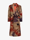 CANESSA CANESSA TIE-DYE BELTED LONG JACKET,AARK001TK000314096870