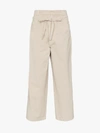 JW ANDERSON JW ANDERSON DRAWSTRING DOUBLE FLAP TROUSERS,TR03719F18910514100222