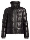 A.L.C Denver Leather Quilted Puff Jacket