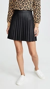 CUPCAKES AND CASHMERE CANNES FAUX LEATHER SKIRT