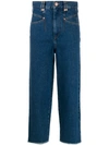 ISABEL MARANT DALISKA CROPPED JEANS