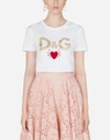 Dolce & Gabbana Dolce And Gabbana White Dg Heart T-shirt