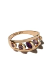 MARIE MAS 18KT ROSE GOLD DANCING RING