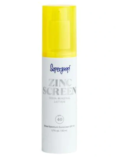 Supergoop Zinc Screen Mineral Lotion Spf 40