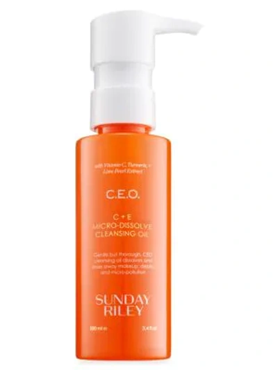 Sunday Riley Ceo C + E Micro-dissolve Cleansing Oil