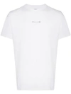Alyx Logo-print Round-neck T-shirt In White