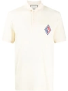 GUCCI LOGO PATCH POLO SHIRT