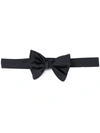 BRUNELLO CUCINELLI SATIN BOW TIE