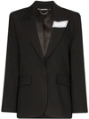 FILLES À PAPA TAILORED LOGO PATCH BLAZER