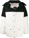 BUSCEMI COLOUR BLOCK PADDED COAT