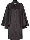 BURBERRY BURBERRY READING CAPE - BLACK