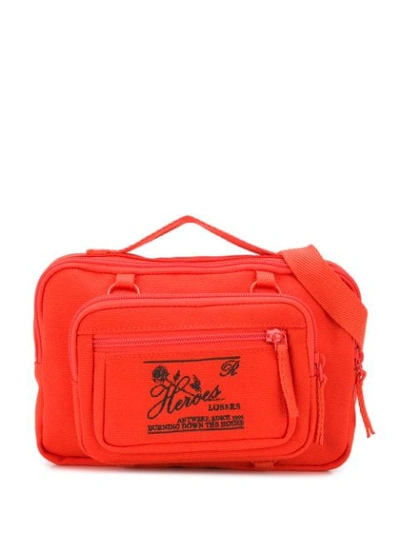 Raf Simons X Eastpack Loop Belt Bag In Orange