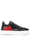 DSQUARED2 MAPLE LEAF SNEAKERS