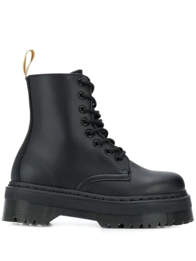 Dr. Martens Vegan Leather Jadon Ii Boots In Black