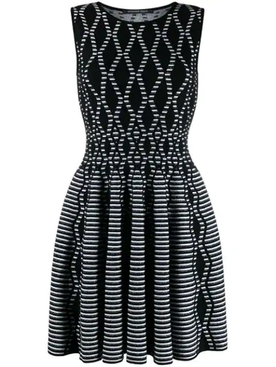 Antonino Valenti Skater Dress In Black