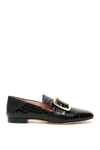 BALLY CROC PRINT JANELLE LOAFERS,11034666