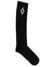 MARCELO BURLON COUNTY OF MILAN CROSS LONG SOCKS,11034548