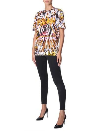 DSQUARED2 TIE AND DYE PRINT T-SHIRT,163779