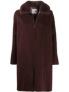 MANZONI 24 MINK COLLAR COAT