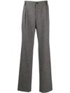 DOLCE & GABBANA WOVEN STRAIGHT TROUSERS