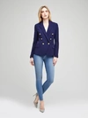 L AGENCE KENZIE BLAZER,1432PMB-NAVY-8