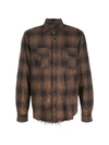 AMIRI BURNISHED LUMBERJACK SHIRT,W9M06323PD14323663