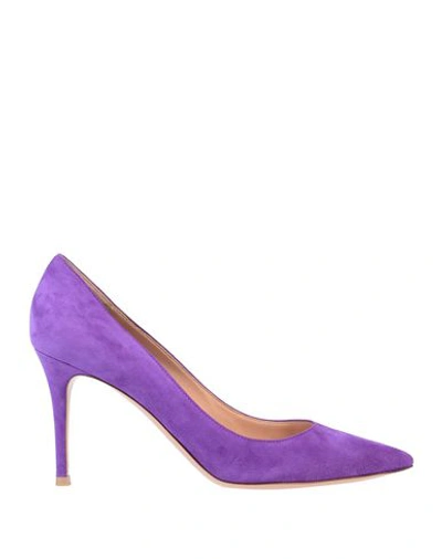 Gianvito Rossi 高跟鞋 In Light Purple