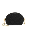 Bottega Veneta Women's Medium Mini Leather Crossbody Bag In Black