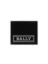Bally Sioux Bollen Leather Bi-fold Wallet In Black