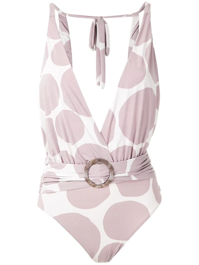 Brigitte Printed Swimsuit In Multicolour