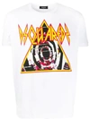 Dsquared2 Graphic Print T-shirt In White