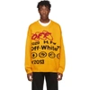 OFF-WHITE OFF-WHITE YELLOW AND BLACK INDUSTRIAL Y013 SWEATER