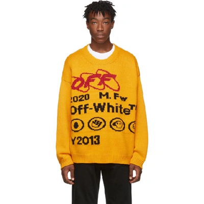 Off-white Industrial Y013 Jumper In Yellow,black,red